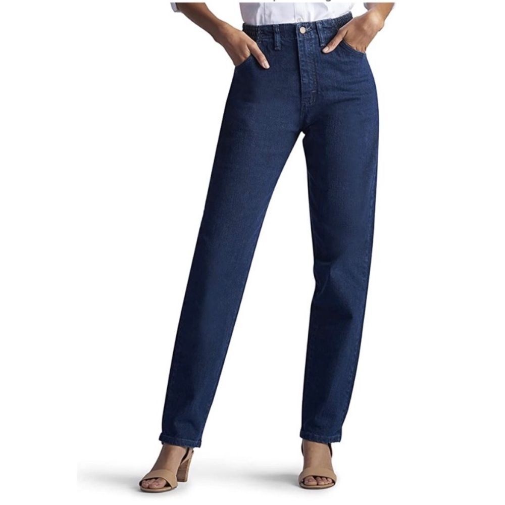 Lee Relaxed fit Side Elastic Tapered Leg Women's Jeans 16LG